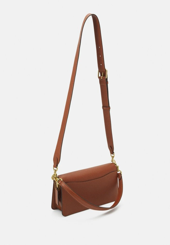 Outlet ???? Coach POLISHED TABBY SHOULDER BAG - ???? Handbag - Saddle ???? 2 Outlet ???? Coach POLISHED TABBY SHOULDER BAG - ???? Handbag - Saddle ???? - Image 2