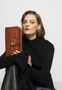 Coupon ???? Coach POLISHED TABBY SHOULDER BAG - ???? Handbag - Saddle ????