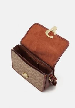 Cheap ???? Coach ???? COATED SIGNATURE STUDIO SHOULDER BAG - ???? Handbag - Tan/rust ???? -Coach Shop 6b80bdd3eef8474bbba7bb3e48830e27