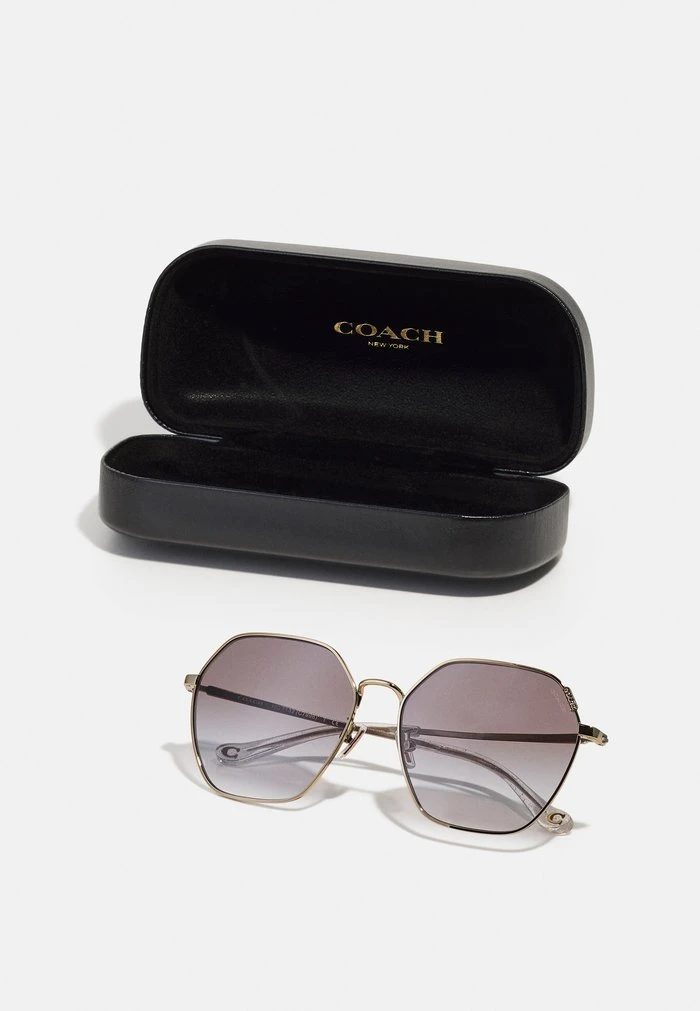 Promo ???? Coach ???? Sunglasses - Shiny Light Gold-coloured ❤️ 4 Promo ???? Coach ???? Sunglasses - Shiny Light Gold-coloured ❤️ - Image 4