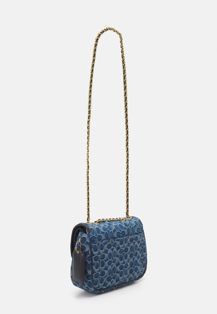 Promo ???? Coach WASHED SIGNATURE QUILTED PILLOW MADISON SHOULDER - Across Body Bag - Indigo Midnight Navy ✔️ 2 Promo ???? Coach WASHED SIGNATURE QUILTED PILLOW MADISON SHOULDER - Across Body Bag - Indigo Midnight Navy ✔️ - Image 2