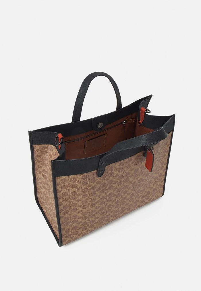 Best deal ???? Coach SIGNATURE FIELD TOTE UNISEX - Tote Bag - Tan ???? 3 Best deal ???? Coach SIGNATURE FIELD TOTE UNISEX - Tote Bag - Tan ???? - Image 3