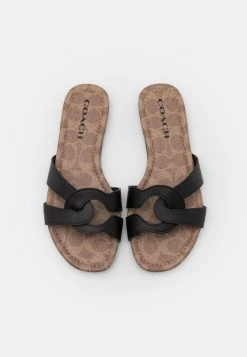 Hot Sale ???? Coach ESSIE - Mules - Black ???? -Coach Shop 7455e51877ca4b5fbb122036e99e51ae