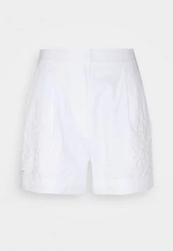 Coupon ???? Coach BRODERIE ANGLAISE - Shorts - Offwhite ????