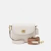 Best reviews of ✔️ Coach POLISHED PEBBLE WILLOW SADDLE BAG - Across Body Bag - Chalk ????