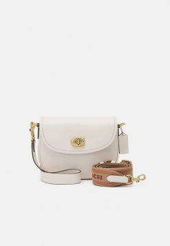 Best reviews of ✔️ Coach POLISHED PEBBLE WILLOW SADDLE BAG - Across Body Bag - Chalk ????