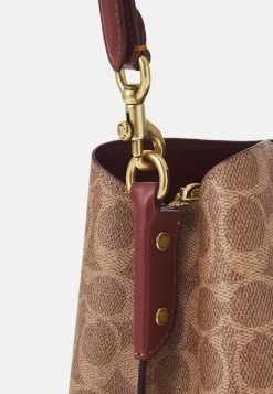 Buy ???? Coach POLISHED WILLOW BUCKET BAG - ???? Handbag - Tan/rust ❤️ -Coach Shop 76b62c7033264c408823343ebf60a142