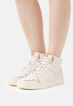 Cheap ???? Coach High-top Trainers - Chalk ⌛