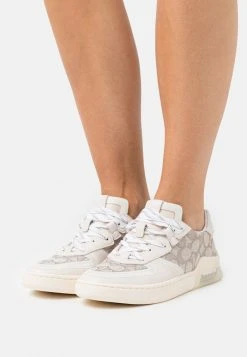 Budget ???? Coach CITYSOLE COURT - Trainers - Stone/chalk ????