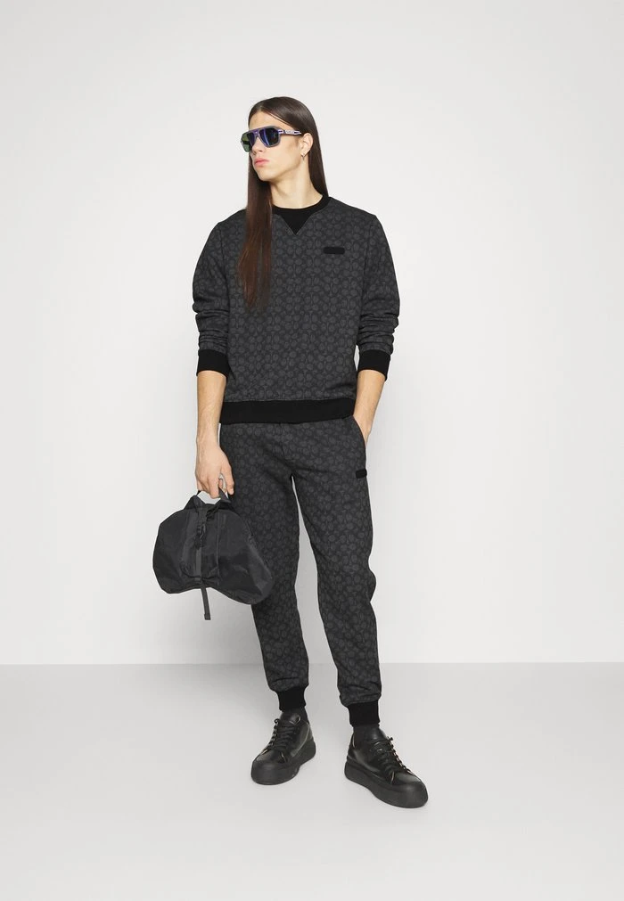 Flash Sale ✨ Coach ESSENTIAL JOGGER IN SIGNATURE - Tracksuit Bottoms - Charcoal Signature ???? 2 Flash Sale ✨ Coach ESSENTIAL JOGGER IN SIGNATURE - Tracksuit Bottoms - Charcoal Signature ???? - Image 2