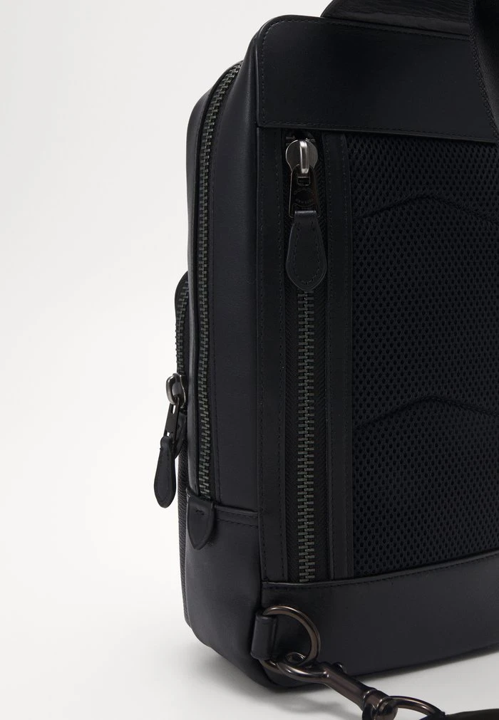 Best Pirce ???? Coach SIGNATURE GOTHAM PACK UNISEX - Across Body Bag - Charcoal/black ???? 4 Best Pirce ???? Coach SIGNATURE GOTHAM PACK UNISEX - Across Body Bag - Charcoal/black ???? - Image 4