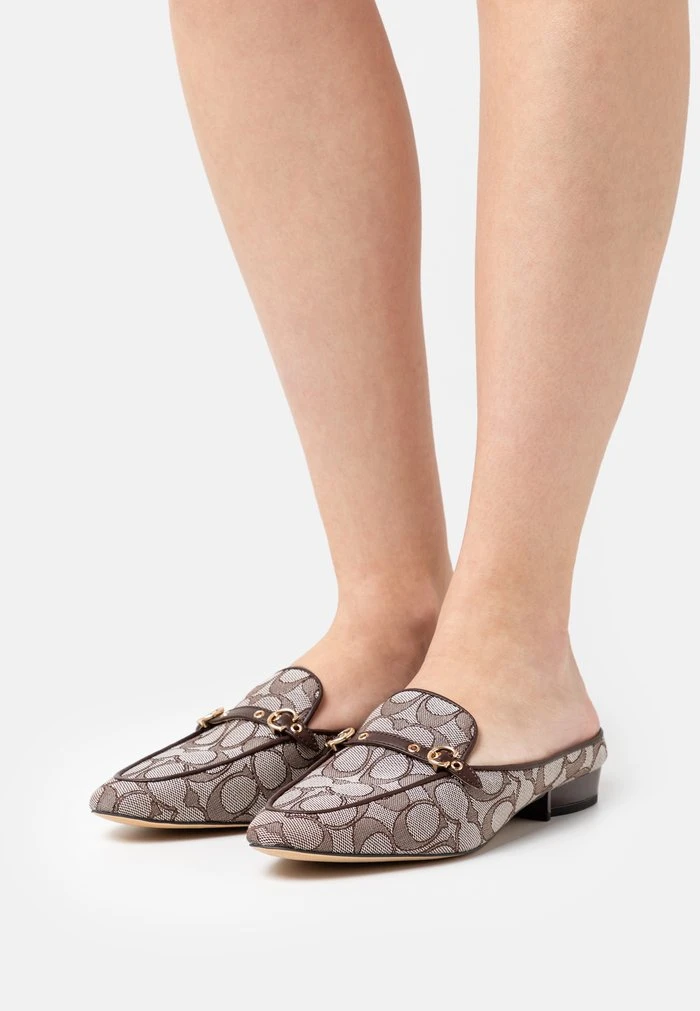 Budget ???? Coach IRENE MULE - Mules - Oak/maple ???? 1 Budget ???? Coach IRENE MULE - Mules - Oak/maple ????