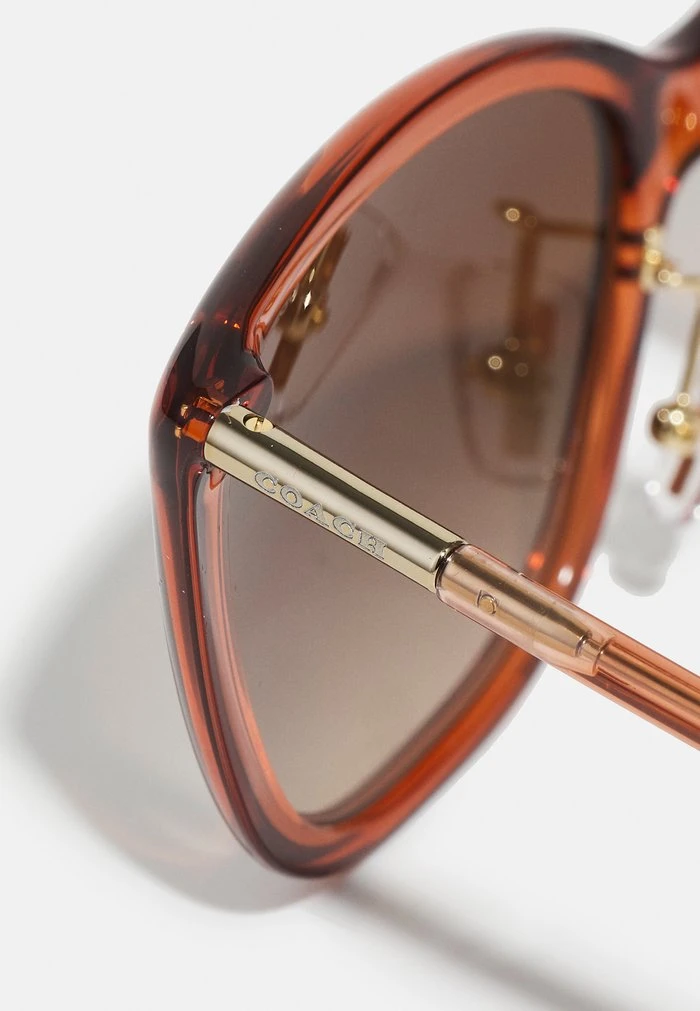 Best Sale ???? Coach ???? Sunglasses - Transparent Amber ???? 5 Best Sale ???? Coach ???? Sunglasses - Transparent Amber ???? - Image 5