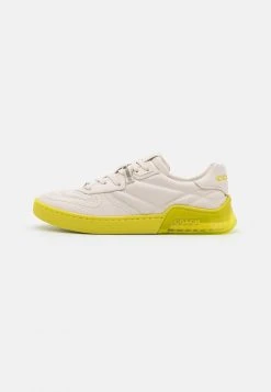 New ???? Coach CITYSOLE COURT QUILTED - Trainers - Chalk/keylime ????