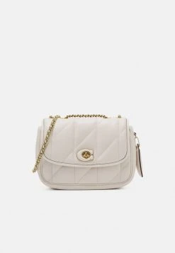 Cheap ???? Coach QUILTED PILLOW MADISON SHOULDER - Across Body Bag - Chalk ????