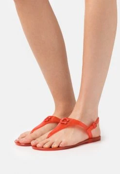 Buy ???? Coach NATALEE - T-bar ???? Sandals - Red Orange ????