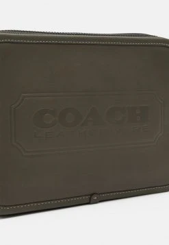 Flash Sale ???? Coach CHARTER CROSSBODY IN SPORT CALF WITH BADGE UNISEX - Across Body Bag - Army Green ⌛ -Coach Shop 8ba15678d0a6448694c32ba3054562af