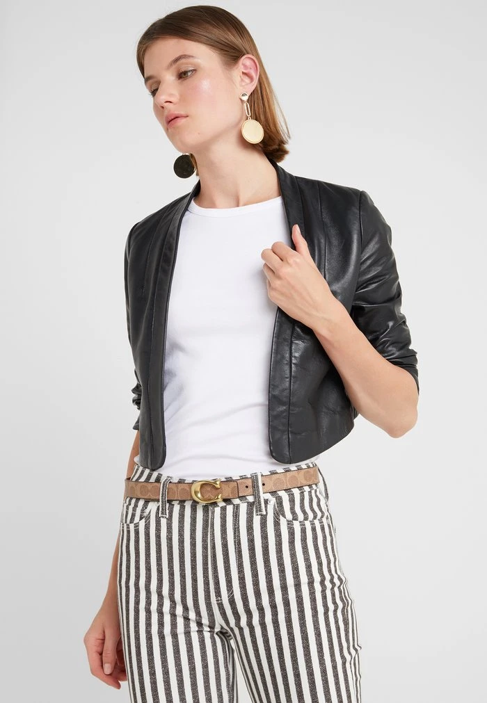 Best Sale ???? Coach SCULPTED ???? COATED REVERSIBLE SIGNATURE BELT - Belt - Tan/rust ???? 2 Best Sale ???? Coach SCULPTED ???? COATED REVERSIBLE SIGNATURE BELT - Belt - Tan/rust ???? - Image 2