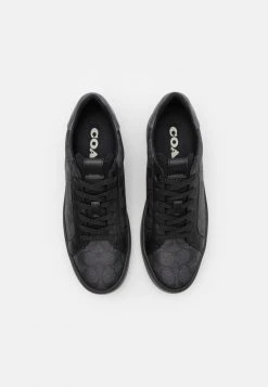 Best Pirce ???? Coach SIGNATURE - Trainers - Charcoal/grey ???? -Coach Shop 9865d8646c1b42ac9379fcc044674ecc