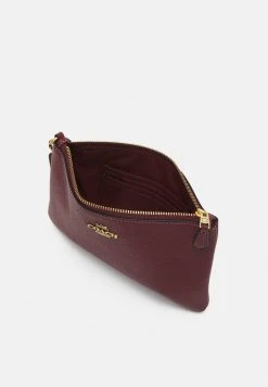 Best Pirce ???? Coach POLISHED PEBBLE SMALL WRISTLET - Clutch - Wine ???? -Coach Shop 99a18c244e6b4feab2f00df918706a50