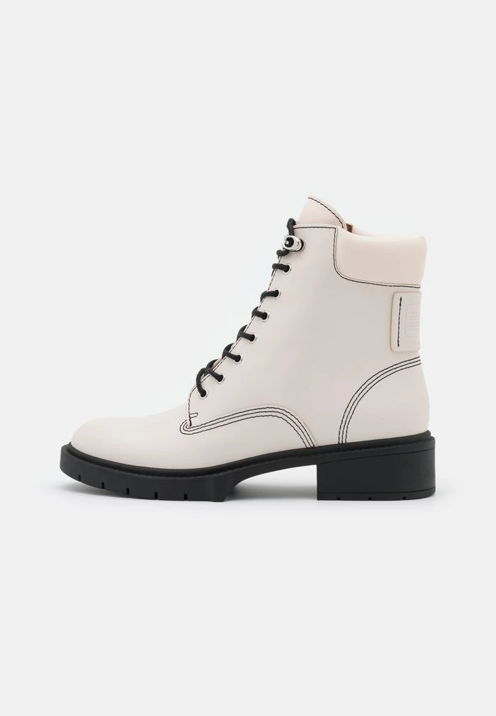 Coupon ???? Coach LORIMER BOOTIE - Lace-up Ankle ???? Boots - Chalk ???? 2 Coupon ???? Coach LORIMER BOOTIE - Lace-up Ankle ???? Boots - Chalk ???? - Image 2