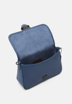 Coupon ???? Coach SOFT SHOULDER - ???? Handbag - Washed Chambray ???? -Coach Shop a2fd72f0c2464d7ca2c8bf52a5c68f00