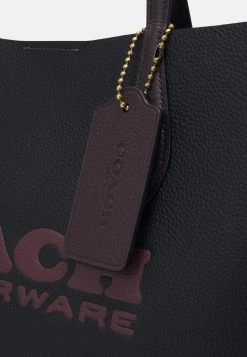 Coupon ???? Coach COLORBLOCK KIA TOTE - ???? Handbag - Black Multi ???? -Coach Shop a59f0928902e488eb2ef417ff9607739