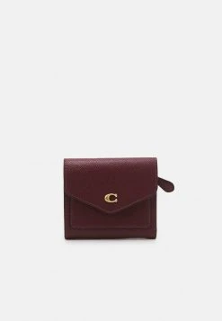 Hot Sale ✔️ Coach CROSSGRAIN SMALL WALLET - Wallet - Wine ✨
