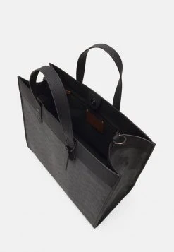 Cheap ???? Coach SIGNATURE FIELD TOTE UNISEX - Tote Bag - Charcoal ???? -Coach Shop a7751b5ea5b04216b468b996b4b623ff