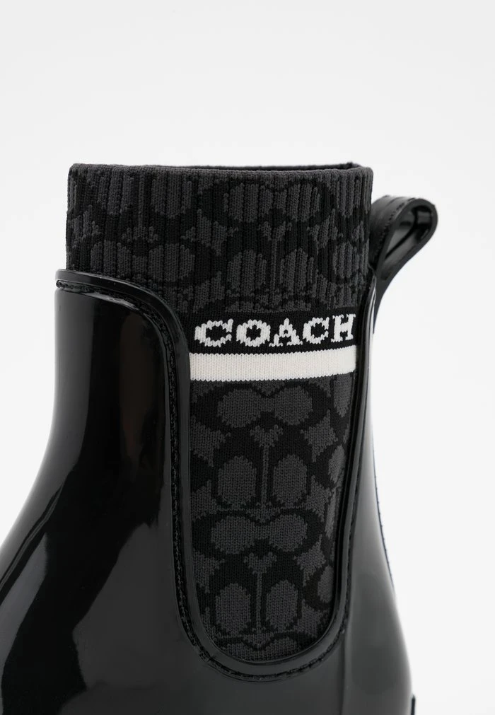 Outlet ???? Coach RIVINGTON RAIN BOOTIE - Wellies - Black ???? 5 Outlet ???? Coach RIVINGTON RAIN BOOTIE - Wellies - Black ???? - Image 5