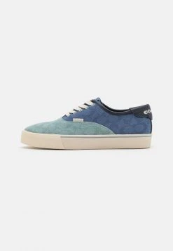 Hot Sale ❤️ Coach LACE UP SKATE - Trainers - Light Blue / Dark Blue ????