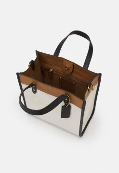 Best Sale ✔️ Coach COLORBLOCK BADGE FIELD TOTE WITH CROSSBODY - ???? Handbag - Chalk/multi ???? -Coach Shop b93bcd8feb8c46f3a6d08fee36f633b1