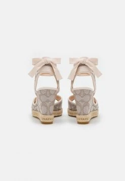 Buy ???? Coach PAGE WEDGE - Platform ???? Sandals - Stone/chalk ✨ 10 Buy ???? Coach PAGE WEDGE - Platform ???? Sandals - Stone/chalk ✨ -Coach Shop beee7be68cf24e36b458d835d7c14c62