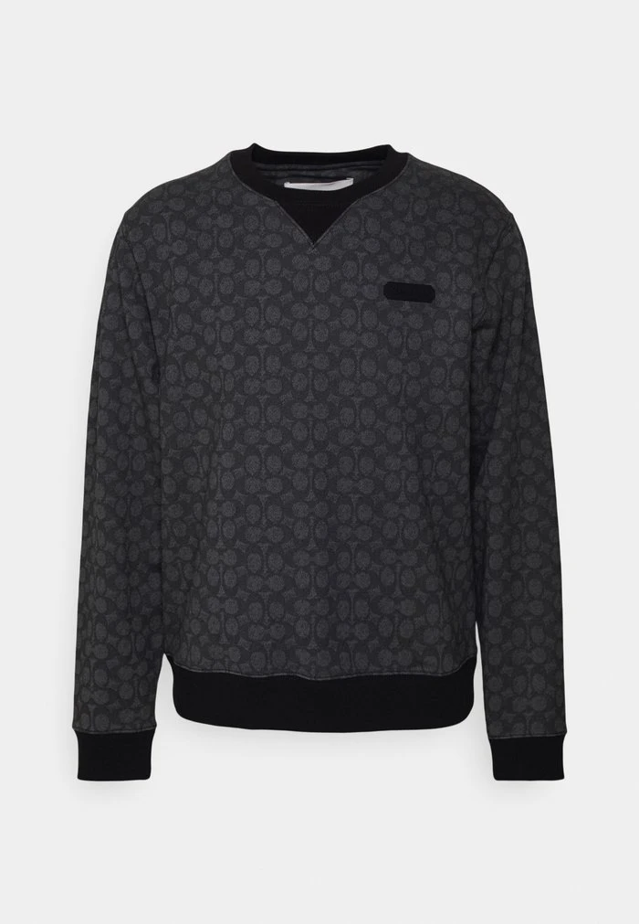 Brand new ???? Coach ESSENTIAL CREWNECK IN SIGNATURE - Sweatshirt - Charcoal Signature ???? 5 Brand new ???? Coach ESSENTIAL CREWNECK IN SIGNATURE - Sweatshirt - Charcoal Signature ???? - Image 5