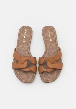 Best deal ⭐ Coach ESSIE - Mules - Natural ???? -Coach Shop c5adba94fb504f189944d181327be37a