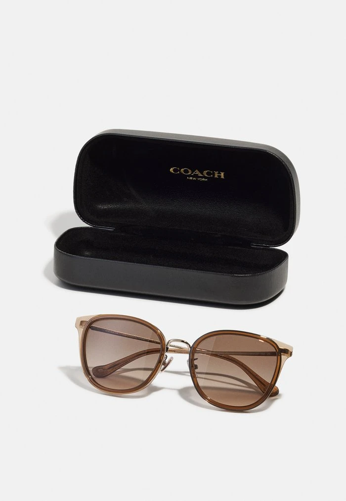 Budget ???? Coach ???? Sunglasses - Light Gold-coloured/brown ???? 3 Budget ???? Coach ???? Sunglasses - Light Gold-coloured/brown ???? - Image 3
