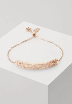 Deals ❤️ Coach PAVE SLIDER BRACELET - Bracelet - Rose Gold-coloured ⭐