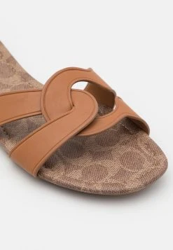 Best deal ⭐ Coach ESSIE - Mules - Natural ???? -Coach Shop ca141047903c4dd2a7a622f27a672027