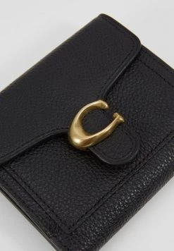 Best Pirce ❤️ Coach POLISHED PEBBLE TABBY SMALL WALLET - Wallet - Black ⭐ -Coach Shop ca31a33bccd14c32b57533b6d287bc3d
