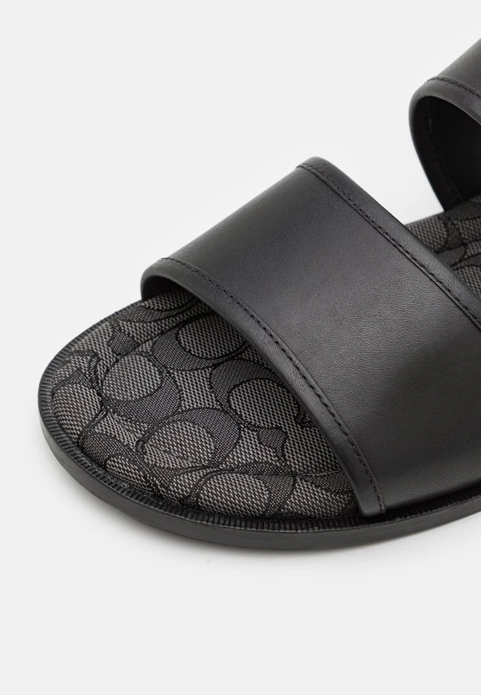 Promo ???? Coach TWO STRAP - ???? Sandals - Black ???? 6 Promo ???? Coach TWO STRAP - ???? Sandals - Black ???? - Image 6