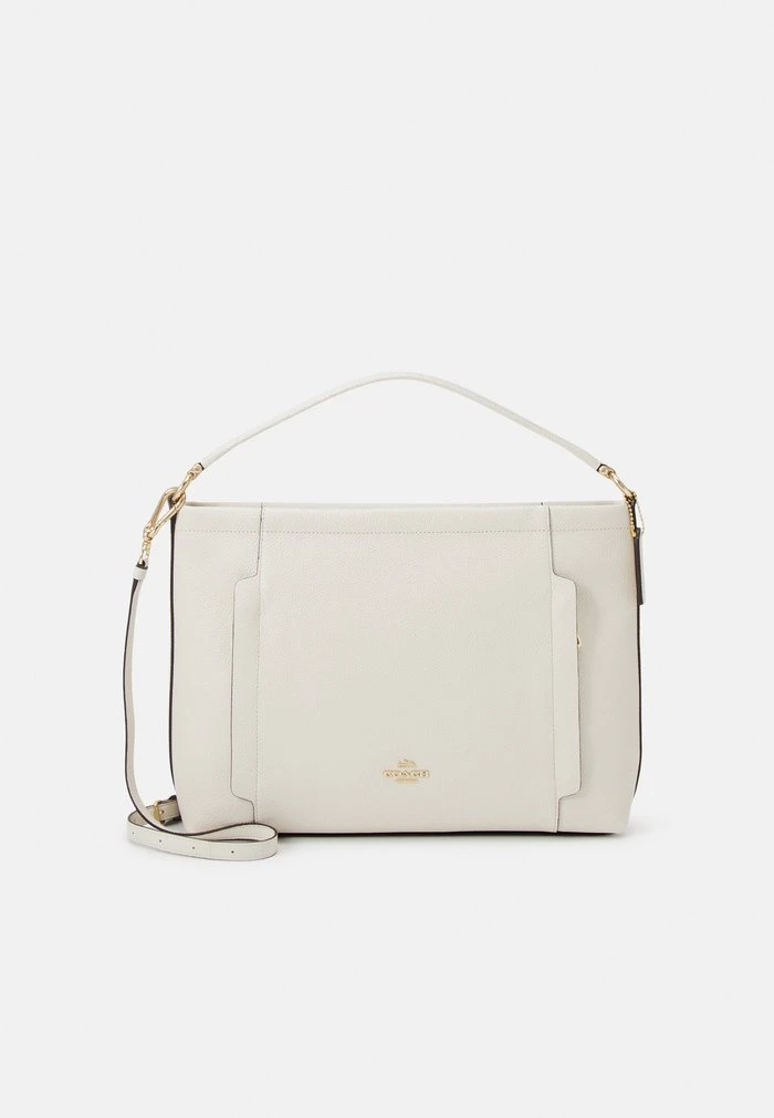 Discount ???? Coach POLISHED PEBBLED SCOUT - ???? Handbag - Chalk ???? 1 Discount ???? Coach POLISHED PEBBLED SCOUT - ???? Handbag - Chalk ????
