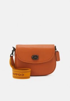 Cheap ✔️ Coach POLISHED PEBBLE WILLOW SADDLE - Across Body Bag - Canyon Multi ❤️