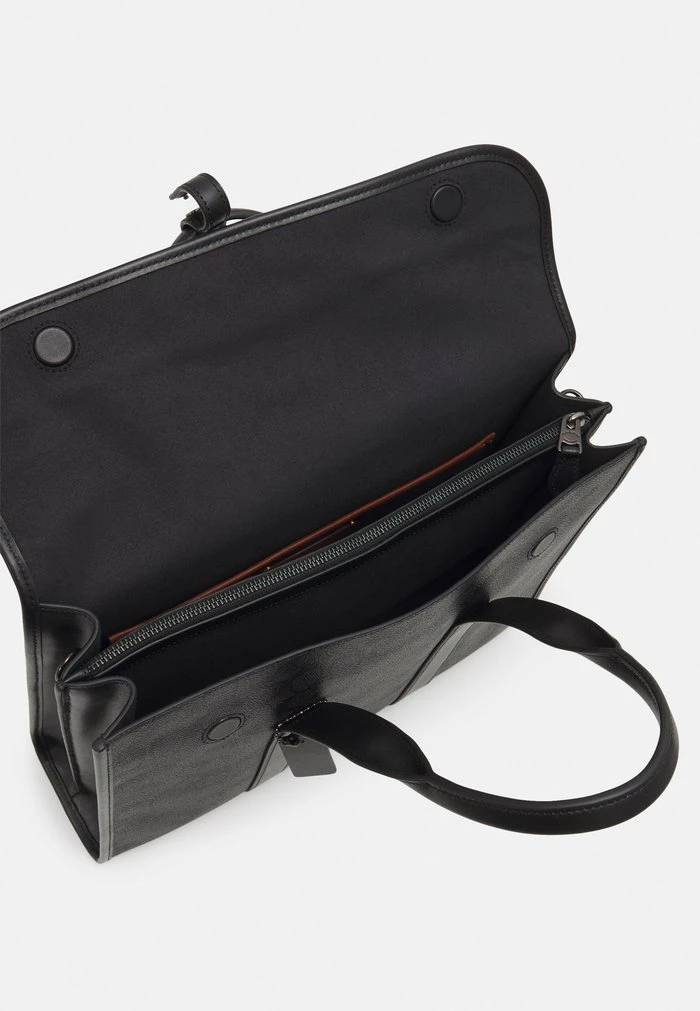 Best Sale ???? Coach SIGNATURE GOTHAM PORTFOLIO UNISEX - Laptop Bag - Charcoal/black ???? 3 Best Sale ???? Coach SIGNATURE GOTHAM PORTFOLIO UNISEX - Laptop Bag - Charcoal/black ???? - Image 3