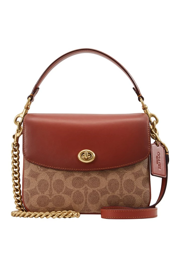 Brand new ⌛ Coach ???? COATED SIGNATURE CASSIE CROSSBODY - ???? Handbag - Tan Rust ✔️ 5 Brand new ⌛ Coach ???? COATED SIGNATURE CASSIE CROSSBODY - ???? Handbag - Tan Rust ✔️ - Image 5