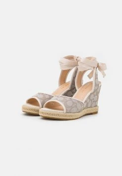 Buy ???? Coach PAGE WEDGE - Platform ???? Sandals - Stone/chalk ✨ 9 Buy ???? Coach PAGE WEDGE - Platform ???? Sandals - Stone/chalk ✨ -Coach Shop cf98d831de1c48a7bcbef67eddc4407b