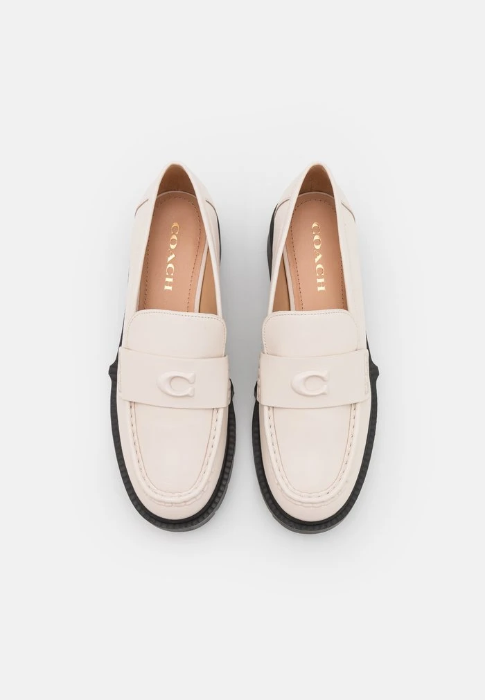 Brand new ???? Coach LEAH LOAFER - Slip-ons - Chalk ???? 4 Brand new ???? Coach LEAH LOAFER - Slip-ons - Chalk ???? - Image 4
