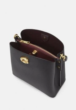 Hot Sale ???? Coach WILLOW BUCKET BAG ADJUSTABLE - ???? Handbag - Black ⌛ -Coach Shop d1a5540f2e7346a6b6faa14e4d782295