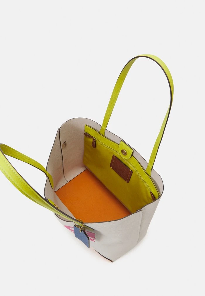 Buy ⭐ Coach COLORBLOCK KIA TOTE - ???? Handbag - Chalk Multi ???? 3 Buy ⭐ Coach COLORBLOCK KIA TOTE - ???? Handbag - Chalk Multi ???? - Image 3