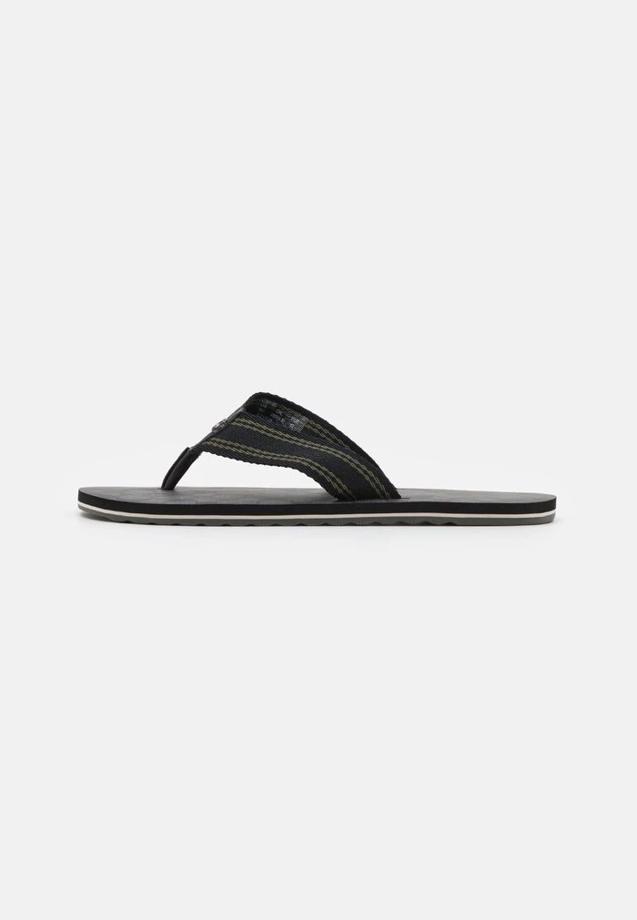 Best deal ⌛ Coach SIGNATURE - T-bar ???? Sandals - Charcoal/black ⌛ 2 Best deal ⌛ Coach SIGNATURE - T-bar ???? Sandals - Charcoal/black ⌛ - Image 2