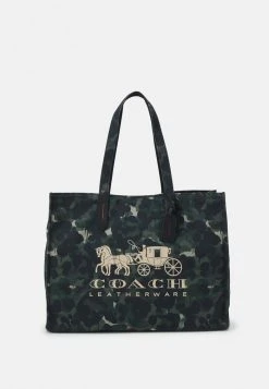 Wholesale ???? Coach TOTE WITH HORSE AND CARRIAGE UNISEX - Tote Bag - Steam Multi ????